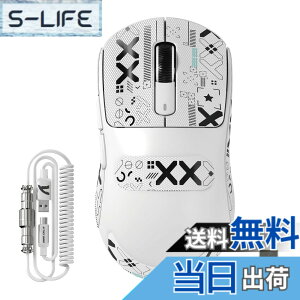 �y���������zMAMBASNAKExATTACK SHARK X3 MAX 3���[�h�}�E�X Pixart PAW3950 ���w���Z���T�[ ���}�C�N���X�C�b�` �L��/2.4G����/Bluetooth �_�u���`�����l��BT5.4 42000DPI 750IPS 50G�ő�����x �ꉭ��N���b�N���� 4