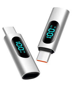 �y���������zleizhan 100W���XLightning - USB-C�I�X�f�B�X�v���C�A�_�v�^�i2�p�b�N�j�A���C�g�j���O���X-USB C�I�X�R�l�N�^�[�f�[�^�]���A�}���[�d - �V���o�[