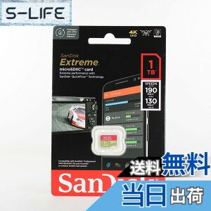 �y���������zSanDisk (�T���f�B�X�N) 1TB Extreme microSDXC A2 SDSQXA1-1T00-GN6MN SD�ϊ��A�_�v�^�[�Ȃ��m �C�O�p�b�P�[�W �n