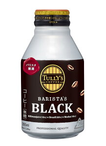 �y���������zTULLY'S COFFEE(�^���[�Y�R�[�q�[) �o���X�^�Y �u���b�N 285ml �z�b�g���p (�{�g����)
