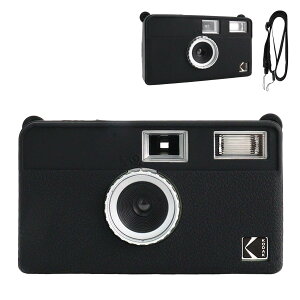 �y���������zRieibi H35�J�����P�[�X�AKodak EKTAR H35�n�[�t�t���[���t�B�����J�����p�\�t�g�V���R���ی�P�[�X �V�����_�[�X�g���b�v�t��(�J�����Ȃ�) - �u���b�N
