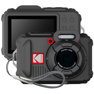�y���������z�yBARDATS�zFor KODAK PIXPRO WPZ2 �P�[�X �J�o�[ �_�炩�� �V���R���� �S�ʕی� �y�� �����h�~ �h�~ �L�Y�h�~ �w��h�~ �h�� �ϏՌ� KODAK PIXPRO WPZ2 �ی�P�[�X (�u���b�N)