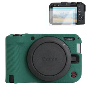 �y���������zRieibi Canon EOS R50 V�J�����p�V���R���P�[�X�A�\�t�g�J�����ی�P�[�X Canon EOS R50V�J�����A�N�Z�T���[�p�X�N���[���v���e�N�^�[2���t���A�O���[��