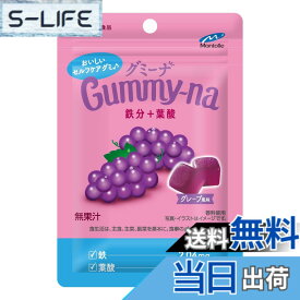 【送料無料】モントワール グミーナ 鉄分＋葉酸 36gx10袋