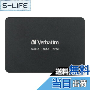 �y���������zVerbatim �o�[�x�C�^�� ����SSD 2.5 �C���` SATA III 7mm Vi550�V���[�Y 1TB �ő�Ǎ� 520MB/s �����㗝�XIO Data�T�|�[�g 49353-J