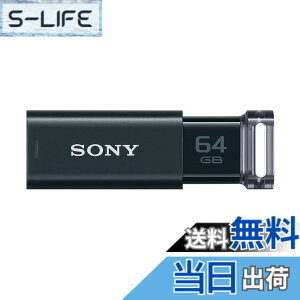 �y���������z�\�j�[(SONY) USB������ USB3.1 64GB �u���b�N �L���b�v���X USM64GUB [�������K�i]