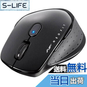 �y���������z�o�b�t�@���[ BSMBW510MBK ���� BlueLED 5�{�^�� �l�I�t�B�b�g�}�E�X M �u���b�N