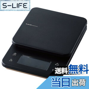 �y���������z�G���R�� �L�b�`���X�P�[�� �ő�3kg �ŏ�0.5g�\�� �y �J�����[�v�� (����+�Y������2��o�^) �o�b�N���C�g�t 0g�\�� �����d���I�t �z �u���b�N HCS-KSA02BK