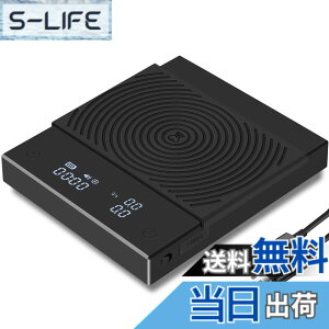 �y���������zTIMEMORE �^�C�����A �R�[�q�[ �X�P�[�� Black Mirror basic 2.0 �h���b�v�X�P�[�� �v�ʊ� �f�W�^���͂��� �L�b�`�� �X�P�[�� 0.1g~2000g �^�C�}�[�t�� USB�[�d�� �u���b�N