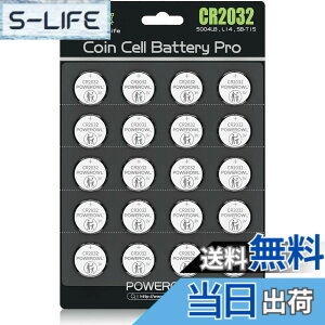 �y���������zPOWEROWL 20�� CR2032 �d�r���`�E�� �{�^�� �d�r 3V CR2032 �R�C���`�d�r(DL2032 / KCR2032 / BR2032 / ECR2032/)