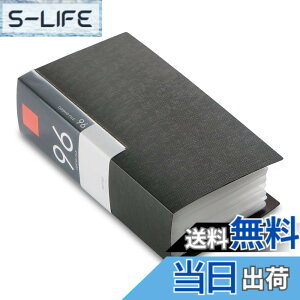 �y���������z�o�b�t�@���[ BUFFALO CD&DVD�t�@�C���P�[�X �u�b�N�^�C�v 96�����[ �u���b�N BSCD01F96BK