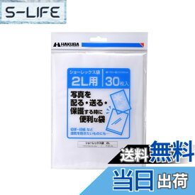【送料無料】ハクバ HAKUBA 写真袋ショーレックス袋 2Lサイズ (30枚入) 乳白色 写真を配る・送るときにしっかり保護 写真スリーブ P-S1-2L