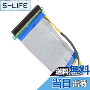 �y���������zChenyang PCI-E Express 16X~16x ���C�U�[�G�N�X�e���_�[�J�[�h Molex IDE�d��&���{���P�[�u���t�� 20cm