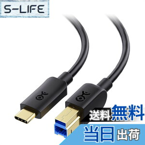 �y���������zCable Matters USB C USB B �ϊ��P�[�u�� 1m�AType B 3.0 �R�l�N�^�A�O�t���n�[�h�h���C�u�A�h�b�L���O�X�e�[�V�����A�G���N���[�W���Ή��A�u���b�N