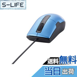 �y���������z�o�b�t�@���[ BUFFALO �L��BlueLED�}�E�X �É�/3�{�^��/S�T�C�Y �u���[ BSMBU26SSBL