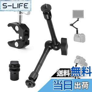 �y���������zTARION �}�W�b�N �A�[�� �N�����v: 1/4 ����� 3/8 �C���`�l�W�t���X�^�W�I �N�����v + 11 �C���` �r�f�I/DSLR �֐ߎ��A�[���A���j�^�[�A�r�f�I ���C�g�A�}�C�N�ȂǗp�֐ߎ��A�[��