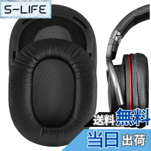 �y���������zGeekria �C���[�p�b�h�݊��� �p�b�h �\�j�[ SONY MDR-1R, MDR-1RMK2 �w�b�h�z���ɑΉ� �C���p�b�h/�C���[�N�b�V����/�C���[�J�b�v�v���e�C�����U�[ (�u���b�N)