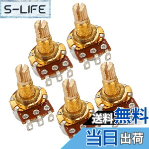 �y���������zYibuy 5PCS A500k Ohm Audio Mini Pots �M�^�[�|�e���V�����[�^ �G���L�M�^�[�p