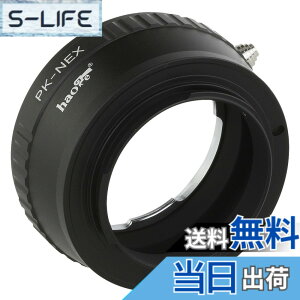 �y���������zHaoge �����Y�}�E���g�A�_�v�^�[ Pentax K PK�}�E���g�����Y�p NEX-3�ANEX-5�ANEX-5N�ANEX-7�ANEX-7N�ANEX-C3�ANEX-F3�Aa6500�Aa6300�Aa6000�Aa5000�Aa3500�Aa3000�ANEX-VG10�AVG20�Ȃǂ̃\�j�[E�}�E���gNEX