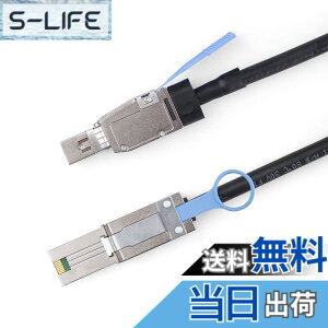 �y���������z10Gtek �O�� Mini SAS HD SFF-8644 to Mini SAS SFF-8088 �n�C�u���b�h �P�[�u�� 1���[�g��