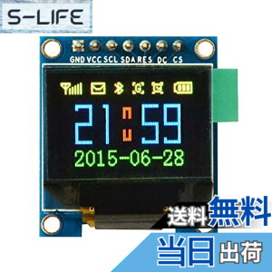 �y���������zKKHMF 0.95 SPI �C���`�J���[ OLED ���j�^���W���[�� For Arduino