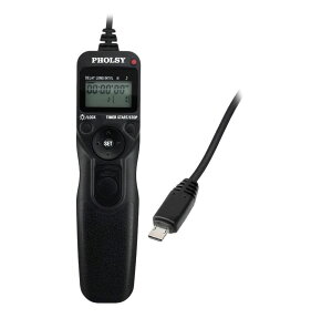 �y���������zPHOLSY S8 �^�C�}�[ �����[�g�R���g���[���[ �C���^�[�o�� �o���u �����[�g�R�[�h Sony �p a1 a9 a9M2 a7 a7M2 a7M3 a7M4 a7RM5 a7RM4 a7SM2 a6600 a6500 a6400 a6100 RX100M5 RX100M6 RX100M7 HX99 HX350 HX400