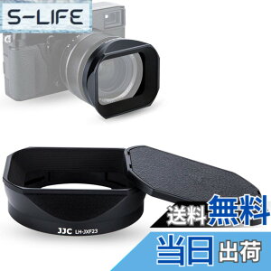 �y���������zJJC ���^�� �����` �����Y�t�[�h + �t�[�h�L���b�v Fujinon XF 23mm F1.4 R & XF 56mm F1.2 R (APD) �����Y �p LH-XF23 �݊� X-T4 X-T200 X-A7 X-Pro3 X-Pro2 X-T3 X-T2 X-T1 X-T30 X-T20 X-T10 �ɑΉ�