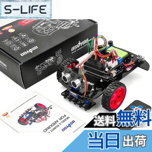 �y���������zOSOYOO2�� �쓮 �X�}�[�g ���{�b�g�J�[ �X�^�[�^�[�L�b�g Arduino�݊��� UNO R3 �v���W�F�N�g 2WD Smart Robot Car Kit �I�[�v���\�[�X ���烍�{�b�g �m�� ���{�������(9V�d�r�t��)