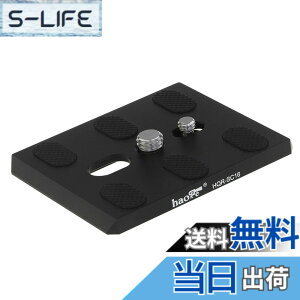 �y���������zHaoge HQR-SC16 �J���� QR �N�C�b�N�����[�X�v���[�g Sachtler DV 12�ADV 15�A�L���f�B�AVideo 18/20�APanorama Plus�AHorizon Plus�AVideo 25 Plus�AVideo 18 �I�����_�O�r�t���[�h�w�b�h�����p�^�b�`&�S