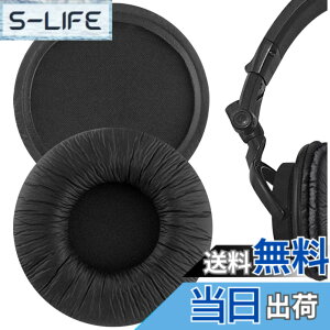 �y���������zGeekria �C���[�p�b�h�݊��� �p�b�h �\�j�[ Sony MDR-V55, V500DJ �w�b�h�z���ɑΉ� �p�b�h �C���[/�C���[�J�b�v (�v���e�C�����U�[/�u���b�N)