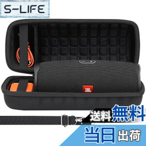 �y���������zco2crea JBL Charge5/Charge4�p �h��Bluetooth�X�s�[�J�[���[�P�[�X (�P�[�X�̂�)�[�u���b�N