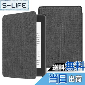 �y���������zFintie for Kindle Paperwhite ��10���� �P�[�X 2018 �y�� ���^ �I�[�g�X���[�v�@�\�t�� �ی�J�o�[ (�f�j���`���R�[��)