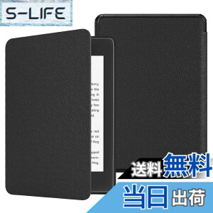 �y���������zFintie for Kindle Paperwhite ��10���� �P�[�X 2018 �y�� ���^ �I�[�g�X���[�v�@�\�t�� �ی�J�o�[ (�u���b�N)