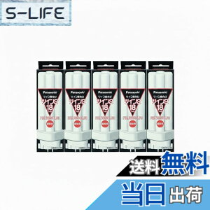 �y���������z�y�܂Ƃ� 5�Z�b�g�z PANASONIC �c�C���u����18W�d���F FDL18EX-L