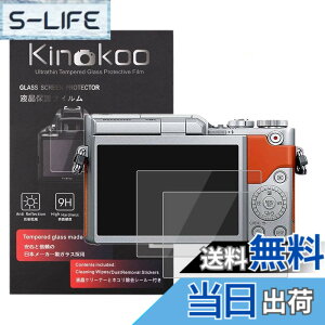 �y���������zkinokoo �t���ی�t�B���� Panasonic �f�W�^���J���� Lumix DC-GF10/GF90��p �d�x9H �����ߗ� �ώw�� �C�A���� �����K���X ����0.3mm 2���Z�b�g �W���N���X�t��(DC-GF10/GF90��p)
