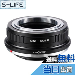 �y���������zK&F CONCEPT ���[�J�[���c�X �}�E���g�A�_�v�^�[ M42�����Y-Canon�Ή� EOS R�J�������� M42 �L���m���Ή�RF�}�E���g EOSR �����Y�}�E���g�A�_�v�^�[ ����������