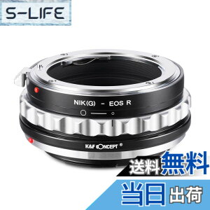 �y���������zK&F CONCEPT �}�E���g�A�_�v�^�[ Nikon�Ή� F(G�^�C�v)�����Y�ɑΉ� -Canon�Ή� EOS R�J�������� �j�R���Ή� F �}�E���g �L���m���Ή� RF�}�E���g �Ή� �����Y�ϊ��A�_�v�^�[���������� 