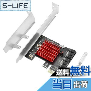 �y���������zELUTENG SATA ���݃{�[�h 6Gbps���x pcie sata ���� 2�|�[�g sata ���� �g���J�[�h PCI Express x1 X4 X8 X16�p ��^/���^�V���[�V���g�p�ł� Windows10/8/7/Vista�ȂǑΉ� SATA expansion board 2ports