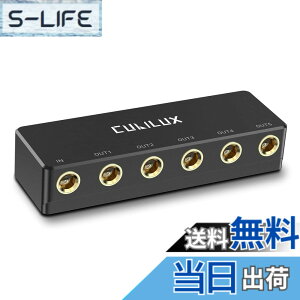 �y���������zCubilux 5�E�F�C6.35mm�C���z�����z��A1���� 5�o�� 6.35 mm�}���`�I�[�f�B�I�X�v���b�^�[�A�����X�^�W�I�w�b�h�z���ڑ��A�M�^�[�A�d�q�s�A�m�A�y��M������@