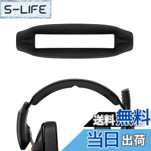 �y���������zGeekria �w�b�h�o���h �݊��� �w�b�h�z���w�b�h�o���h �[���n�C�U�[ Sennheiser GSP670, GSP600, GSP500 �Ή� �����p �p�b�h (�u���b�N)