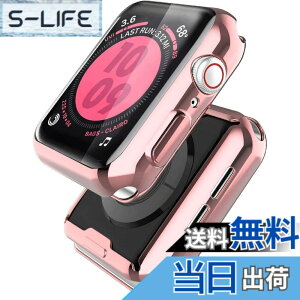 �y���������zSmilelane (2��) �Ή�Apple Watch Series 6 SE/Series 5 / Series 4 44mm �p�P�[�X, TPU �ی�P�[�X�Ή��A�b�v���E�H�b�`�V���[�Y 6/SE/5/4 �p�P�[�X 44mm (1 ���[�Y�s���N + 1 �N���A)