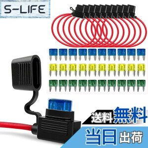 �y���������zGTIWUNG �q���[�Y�z���_�[ 12AWG 10�� ���ϋv �C�����C�� ATC/ATO ���^ �~�j���^ ��w �h���h�o 32V 30A �����ԗp�i�~�j���^�q���[�Y�p�j 30�u���[�h�q���[�Y