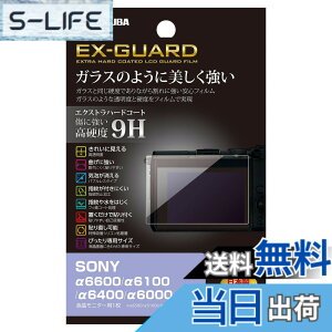 �y���������z�n�N�o HAKUBA �f�W�^���J�����t���ی�t�B���� EX-GUARD ���d�x9H SONY ��6600/��6100/��6400/��6000 ��p EXGF-SA6600