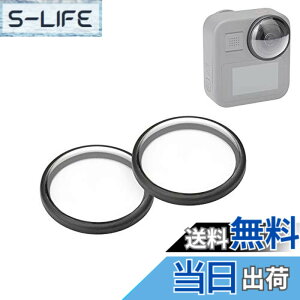 �y���������zPULUZ GoPro Max�ɑΉ������Y�J�o�[ �A�N���������Y�ی�J�o�[ �h���A�h���A�h�o�A�Փ˖h�~�����Y�i2 PCS�j