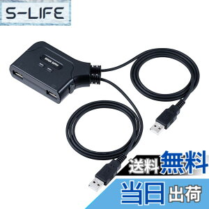 �y���������z�T�����_�C���N�g KVM�X�C�b�` �}�E�X �L�[�{�[�h �؂�ւ� �G�~�����[�V�����@�\ �d���s�v Mac/Windows�Ή� USB�ؑ֊� 1�� 400-SW032