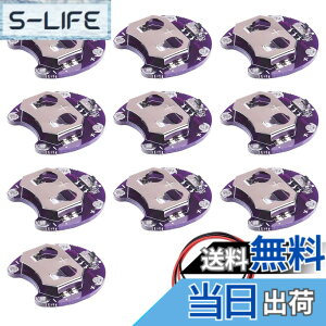 �y���������zYoumile 10�̃R�C���d�r�z���_�[Lilypad CR2032�o�b�e���[�}�E���g���W���[���܂���for Arduino���^�X���C�h�X�C�b�`�{�[�hDIY�L�b�g