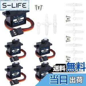 �y���������zMiuzei �T�[�{���[�^�[ �}�C�N���T�[�{ 9g 180° 5���^���M�A ���g���N RC�w���R�v�^�[/��s�@/�{�[�g/���{�b�g/Arduino�ɓK�p