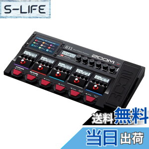 �y���������zZOOM G11 �M�^�[�}���`�G�t�F�N�^�[ 5�C���`�^�b�`�X�N���[�� 16�A���v���f�� + 6�I���W�i���A���v 70�v���Z�b�gIR IR���[�_�[�Ή� �M�^�[�G�t�F�N�g/�����/���R�[�f�B���O/���C�u