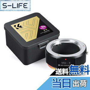 �y���������zK&F CONCEPT �}�E���g�A�_�v�^�[ MD-E PRO2 MINOLTA�Ή� �~�m���^�Ή� MD�}�E���g MC SR�����Y �\�j�[�Ή��Ή� E�}�E���g NEX�J���� �������d�グ ���˖h�~ ���������� ���[�J�[���c�X