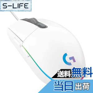 �y���������zLogicool G �Q�[�~���O�}�E�X G203 �L�� �Q�[�~���O �}�E�X USB �ڑ� G203-WH �y�� 85g LIGHTSYNC RGB 6�v���O�����{�^�� �z���C�g PC windows mac �������K�i �y �t�@�C�i���t�@���^�W�[ XIV ��